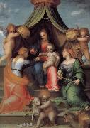 Andrea del Sarto Salin-day Saints mysterious marriage Spain oil painting artist